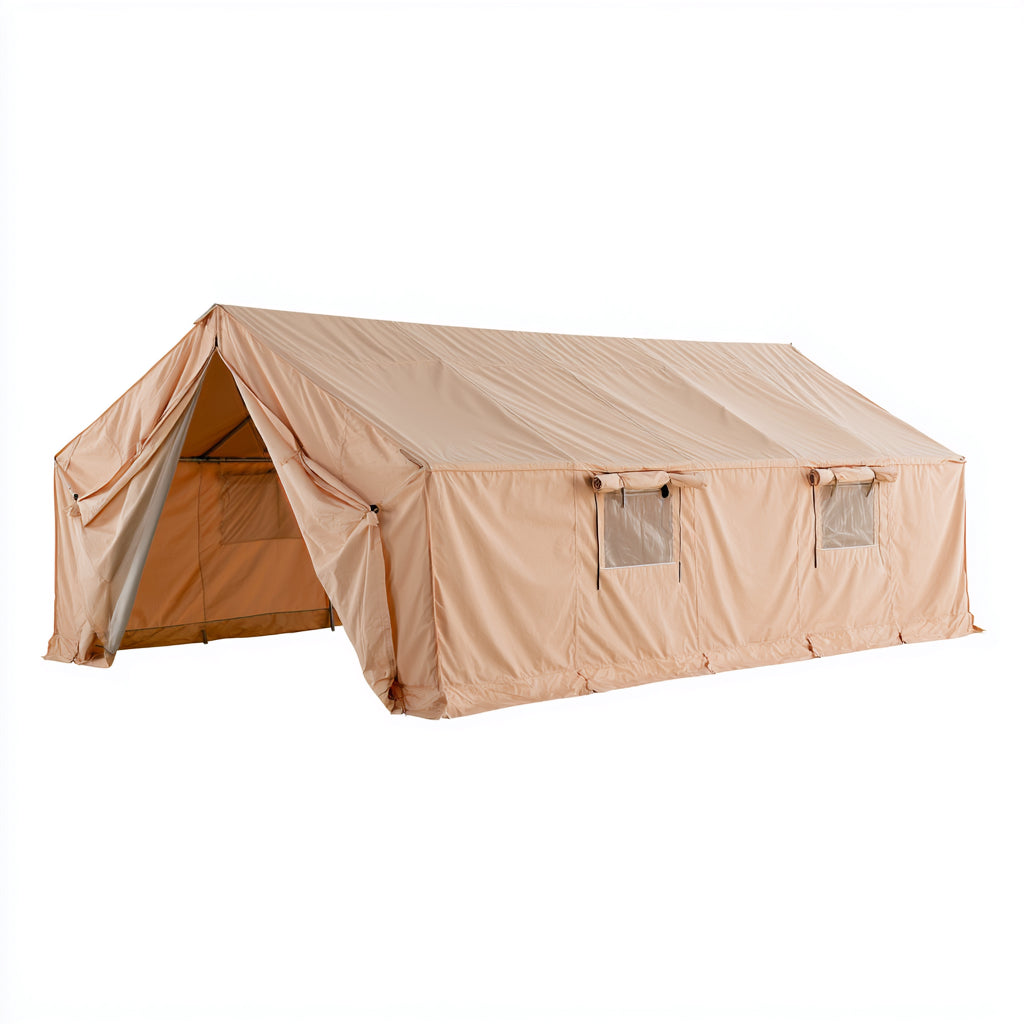 Tende familiari-poliestere-PU-fibra di vetro-acciaio-640x335x215cm-beige-funzionale outdoor