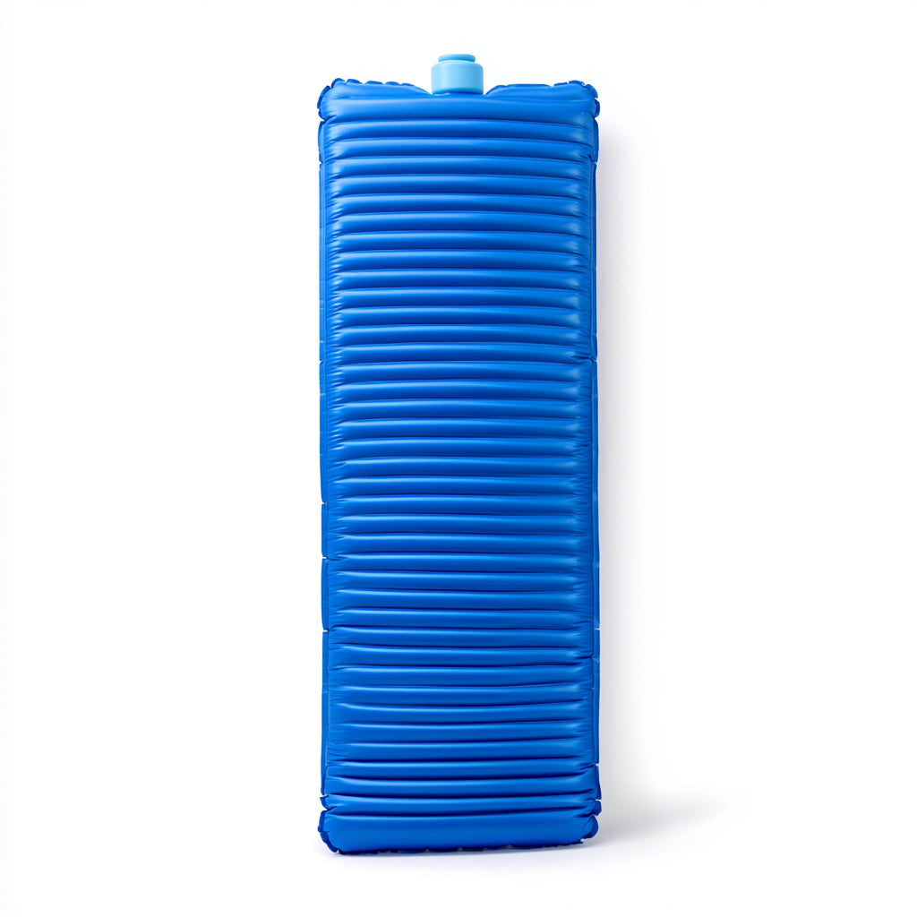 Materassini da campeggio-PVC-195x65cm-Blu-Outdoor trekking