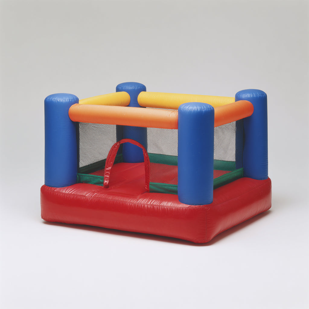 Castelli gonfiabili - PVC - 285x260x205 cm - Rosso-Blu-Giallo-Arancione-Verde - stile gioco